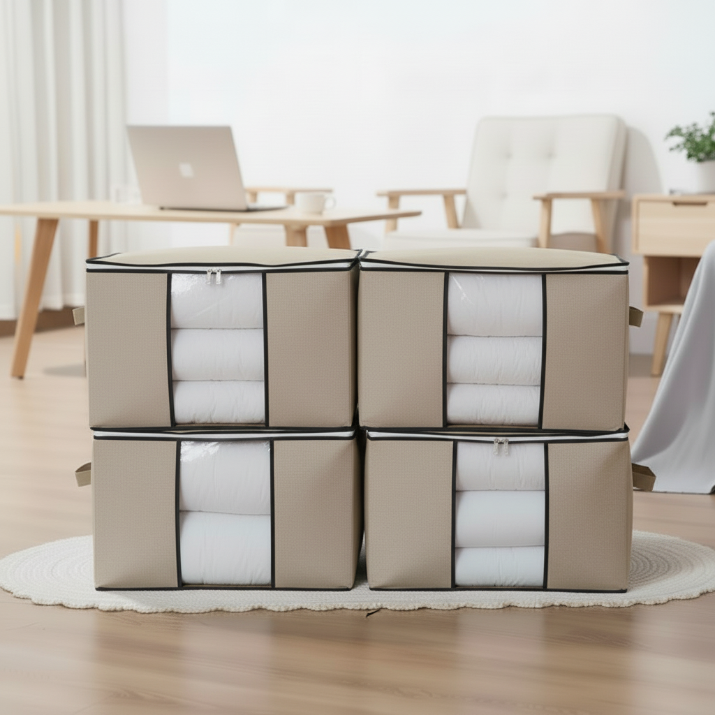 Caixa Organizadora para Roupas de Cama MegaBox