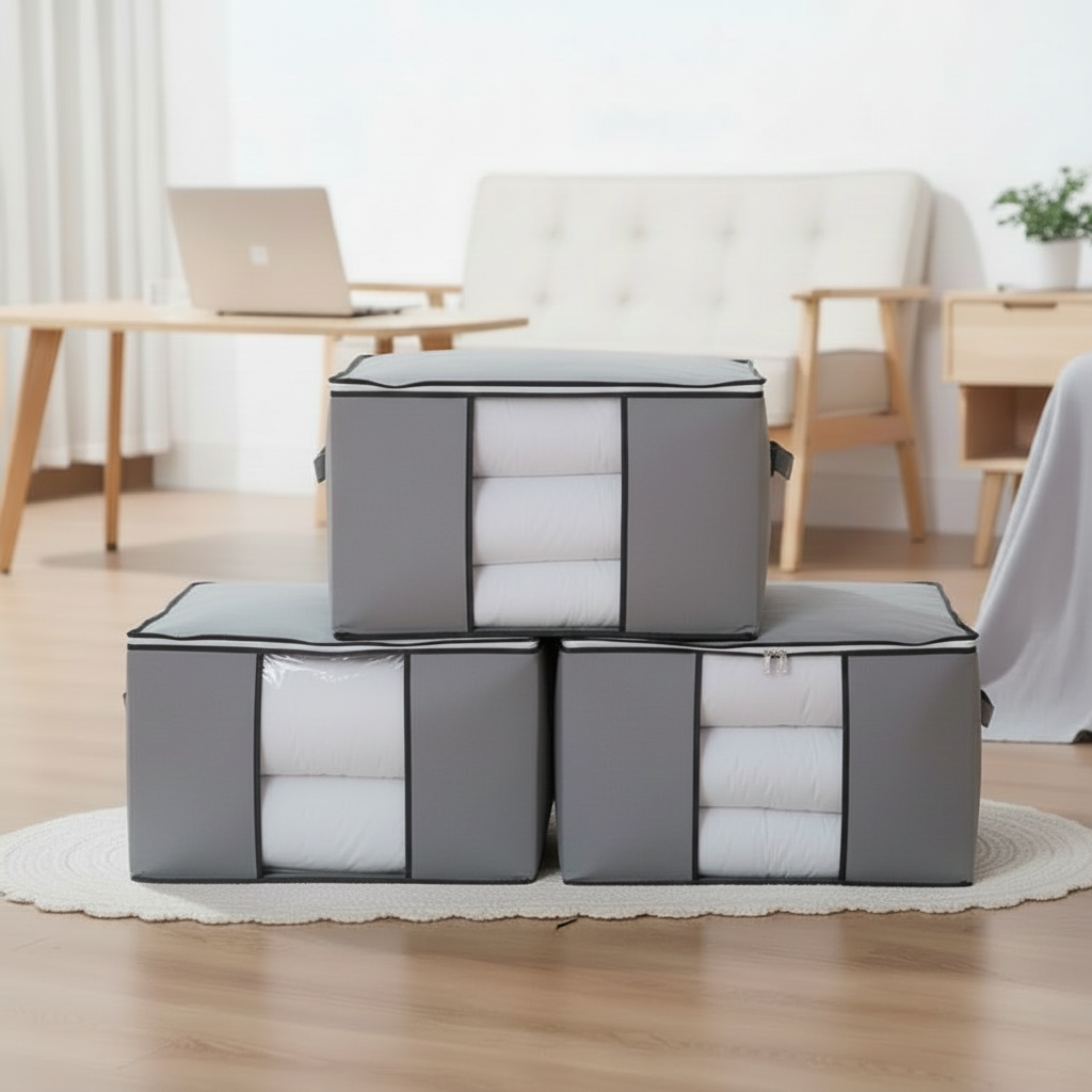 Caixa Organizadora para Roupas de Cama MegaBox
