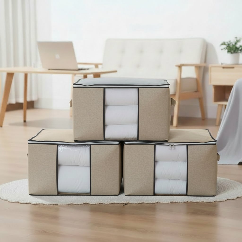 Caixa Organizadora para Roupas de Cama MegaBox