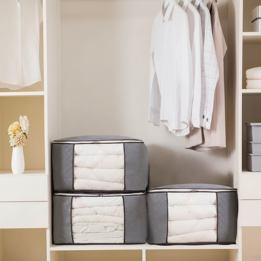 Caixa Organizadora para Roupas de Cama MegaBox