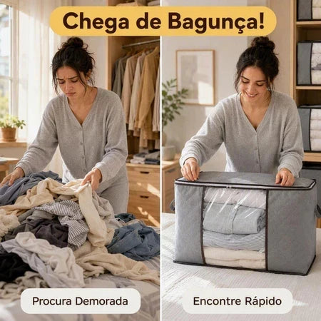 Caixa Organizadora para Roupas de Cama MegaBox