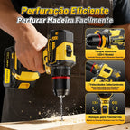 Kit de Ferramentas Sem Fio 4 em 1 48Vf SOARFLY Brushless com 2 Baterias