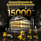Kit de Ferramentas Sem Fio 4 em 1 48Vf SOARFLY Brushless com 2 Baterias